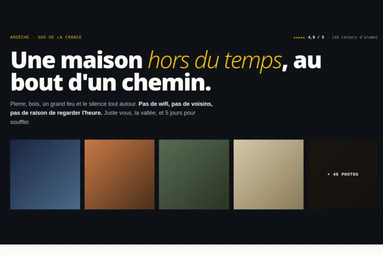 Cocon Natif · Localisation Maison