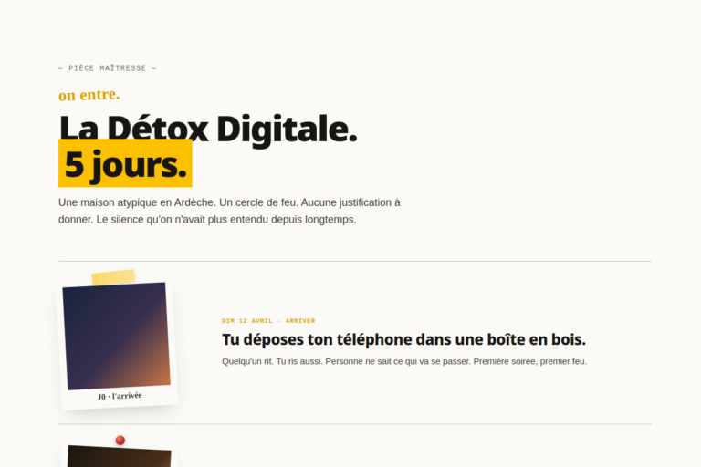Cocon Natif · Détox Pièce Maîtresse — Square