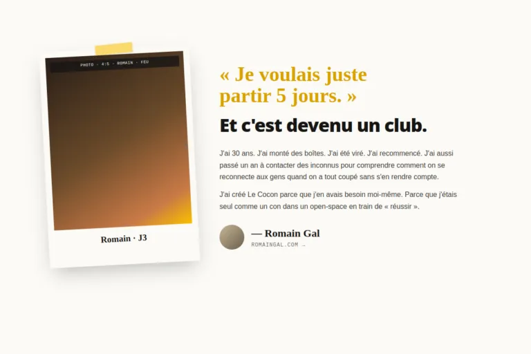 Cocon Natif · Chambre Romain