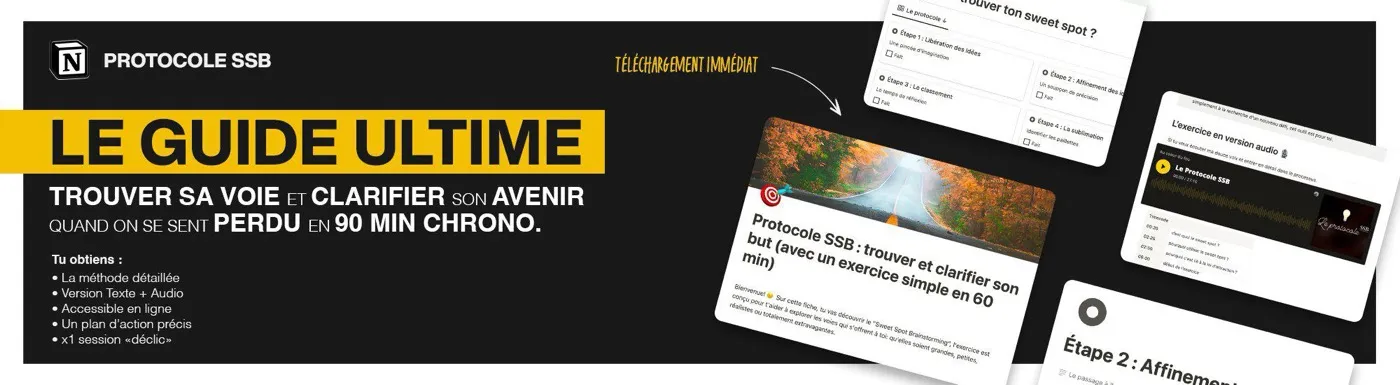 Protocole SSB — le guide ultime pour trouver sa voie