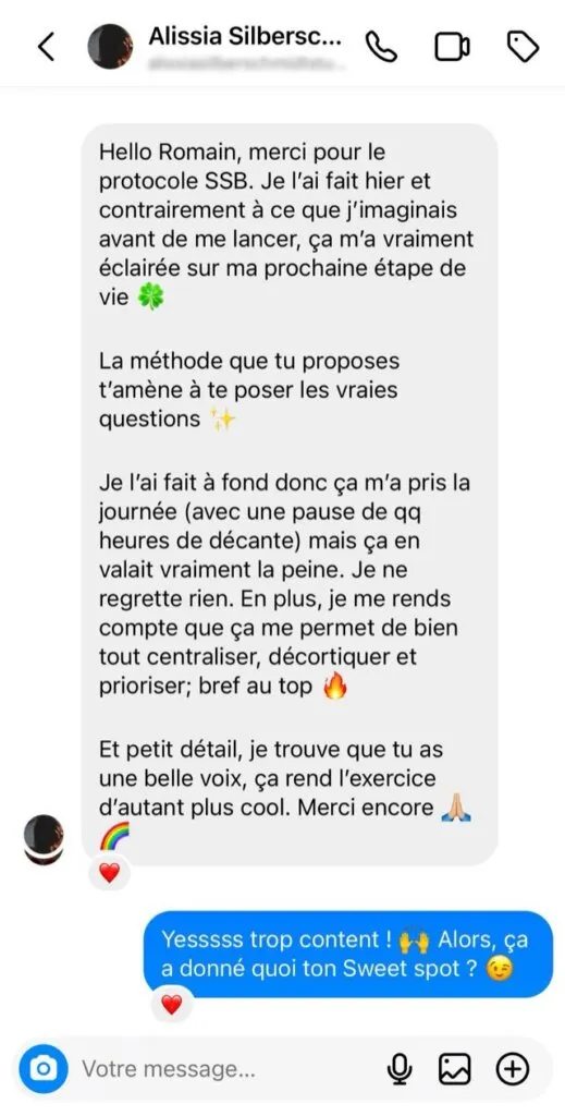 Retour d'Alissia